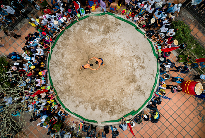 Sinh Village Wrestling Festival in Thua Thien Hue. Photo: Nguyen Tan Anh Phong